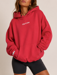 Diet Coke Hideout Hoodie, Vintage Red