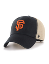 SF Giants Flagship Wash MVP Mesh Cap, Black/Orange