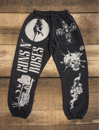 Guns N' Roses P.E. Sweatpant, Coal
