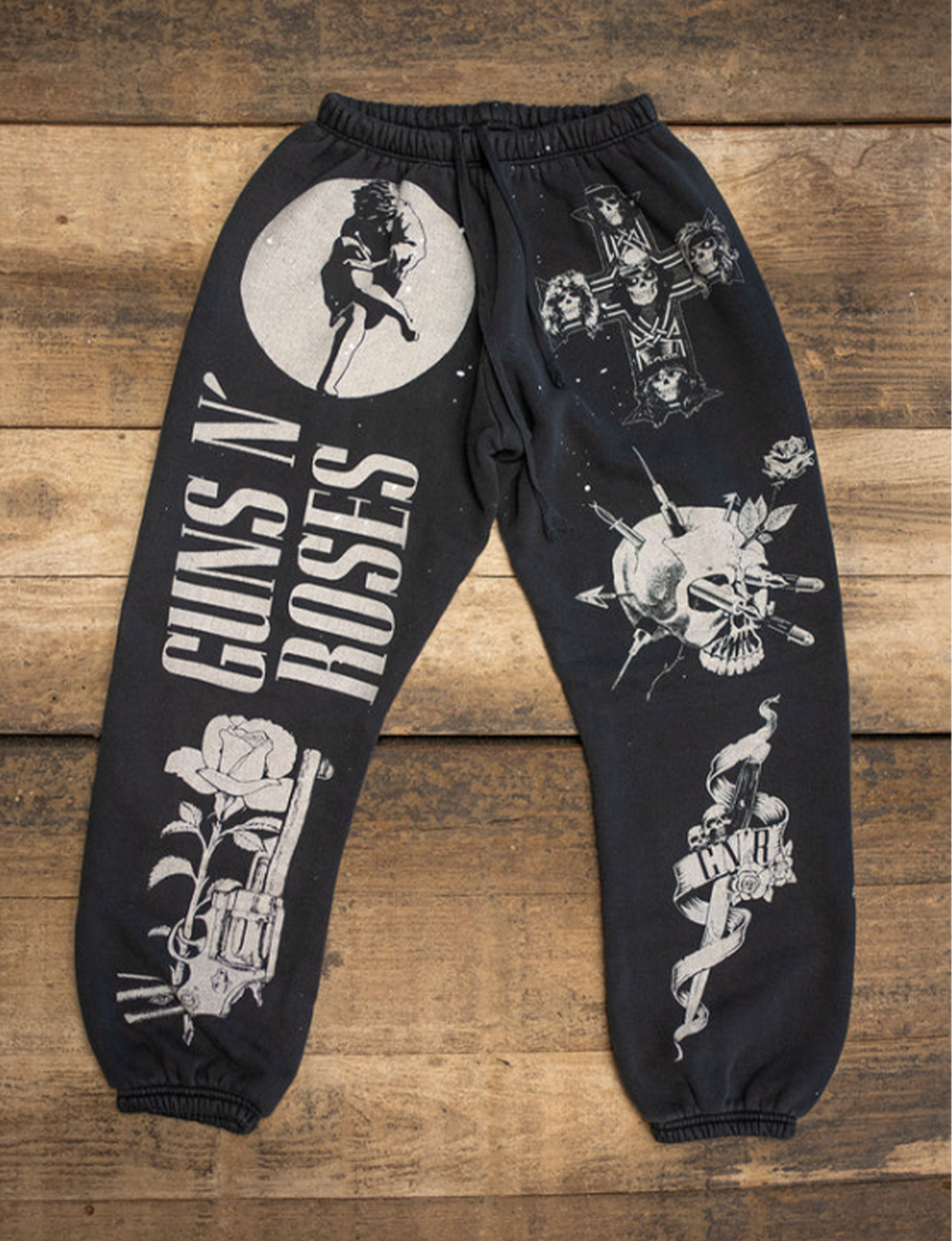 Guns N' Roses P.E. Sweatpant, Coal