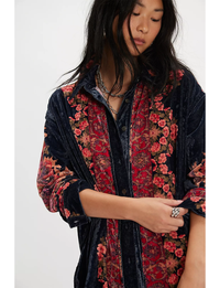 One Night Velvet Top, Night Owl/Combo