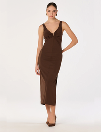 Shaylee Dress, Brown