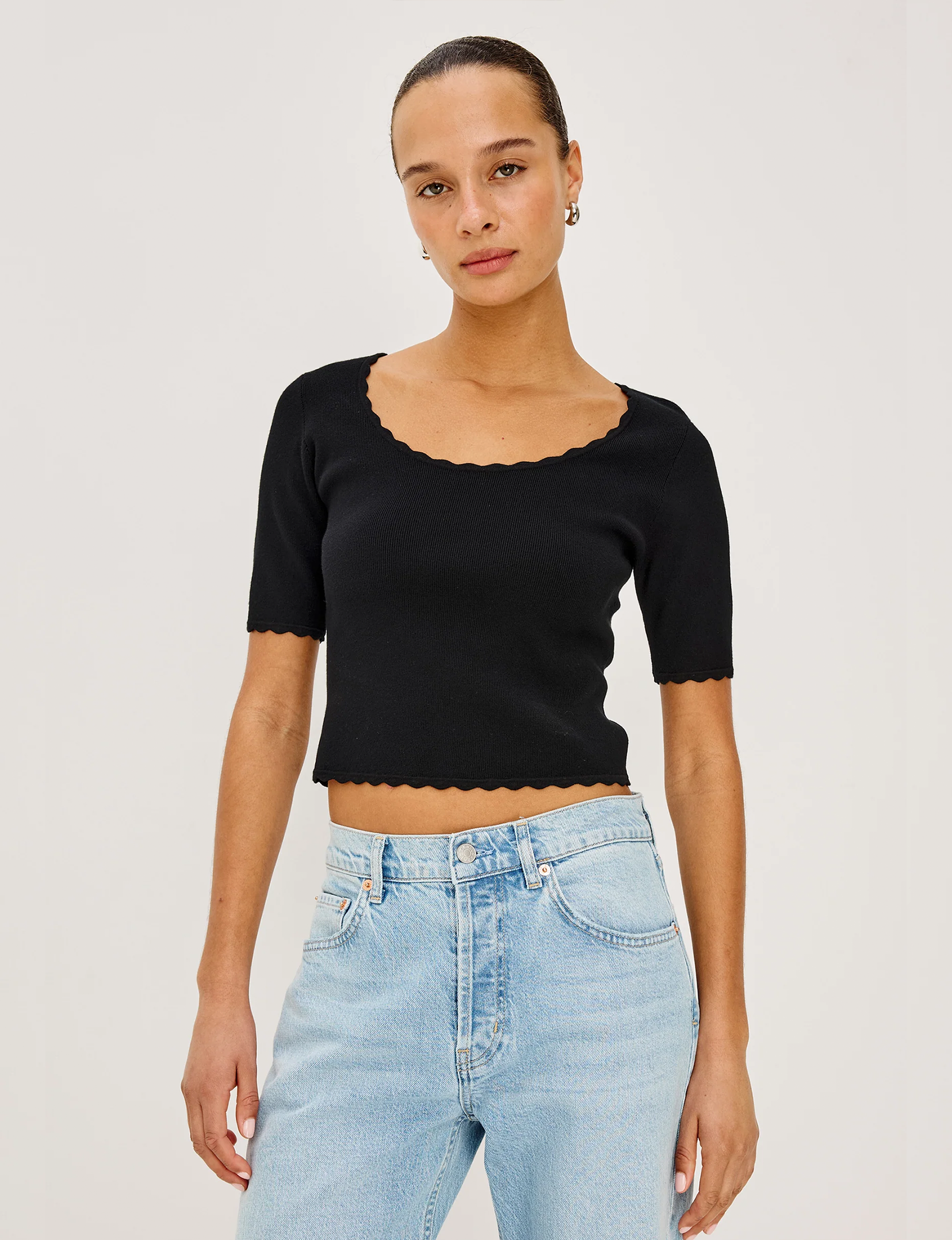 Louanna Top, Black