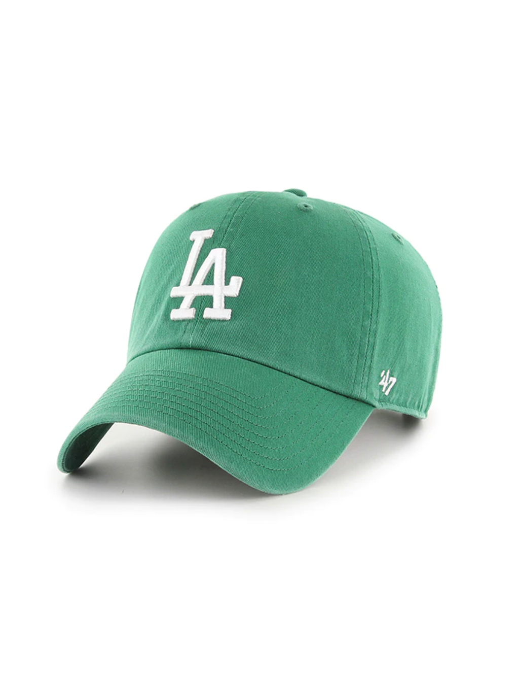 LA Dodgers Basic Ball Cap, Kelly Green/White