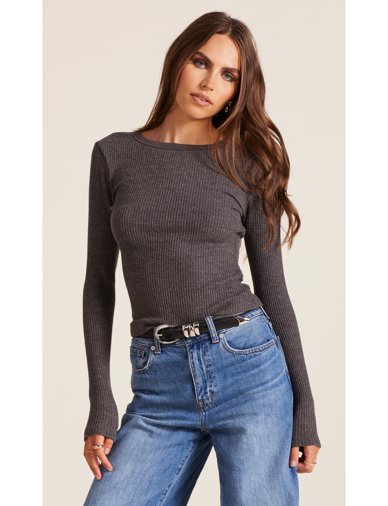 Eli Crew Thermal, Charcoal