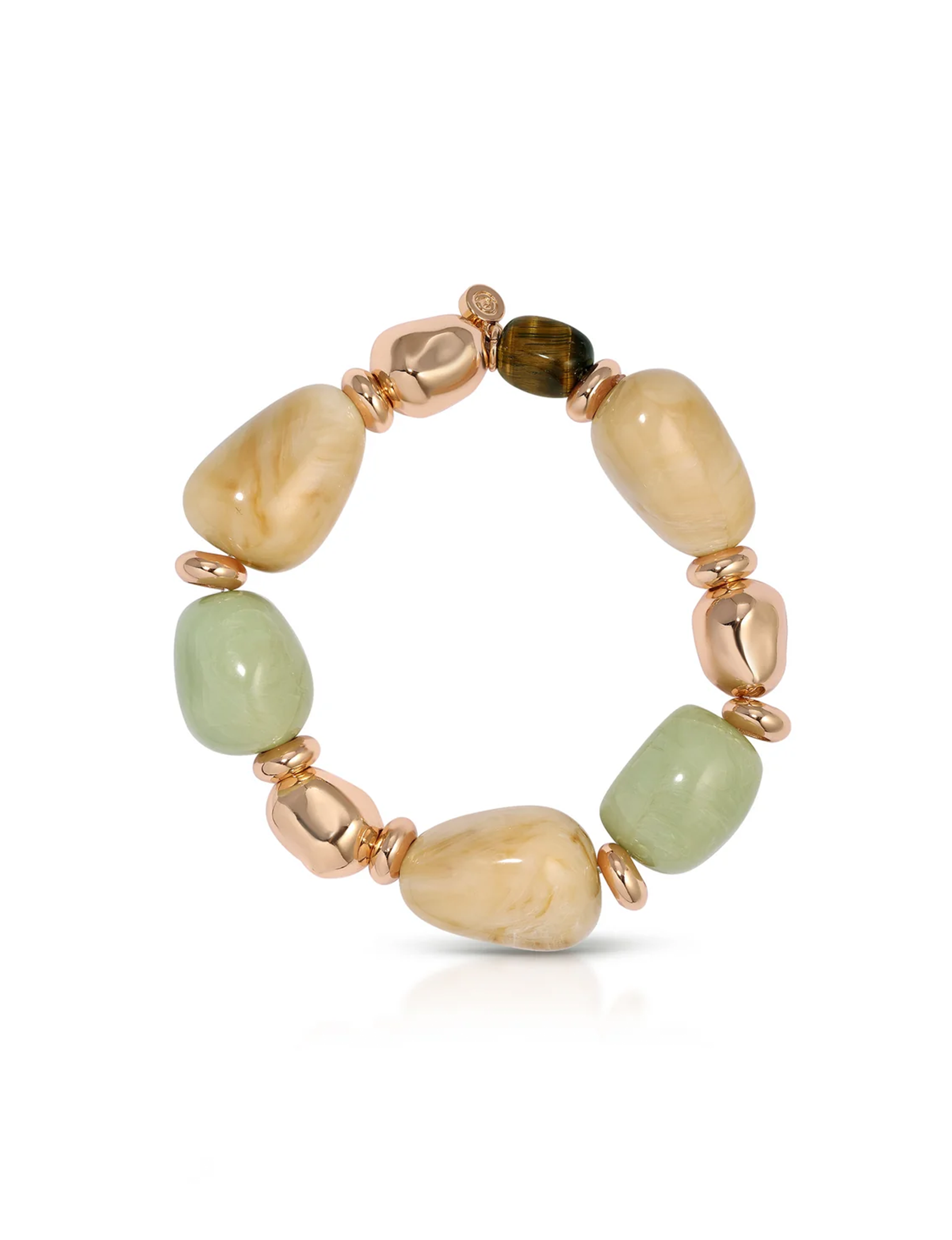 Serene Stone Bracelet, Beige