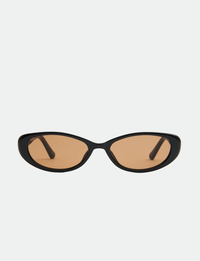 Cami Sunglasses, Black/Brown