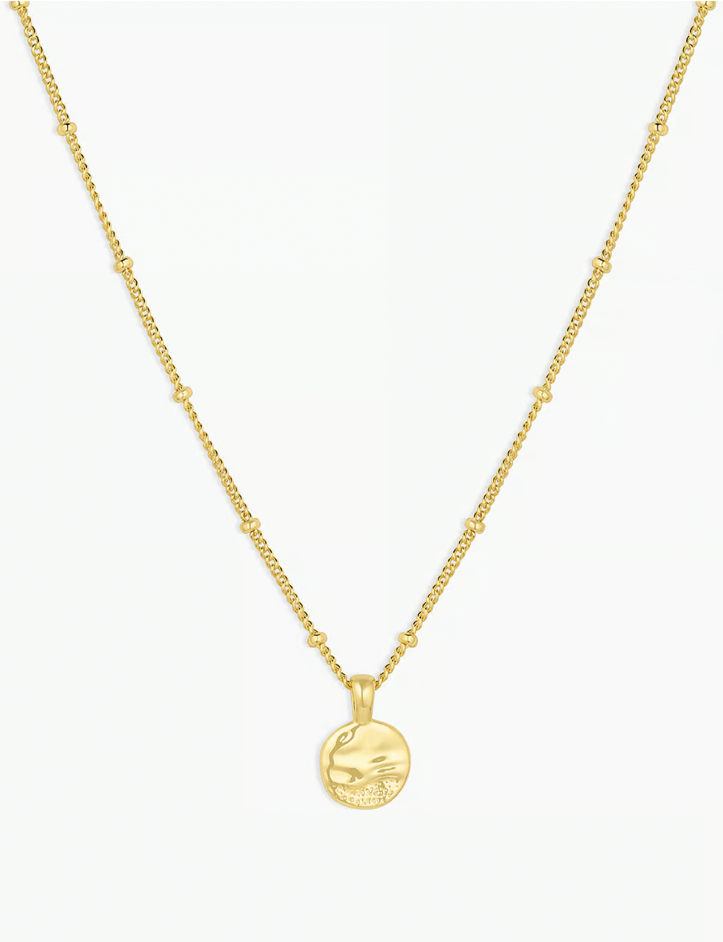 Shorebreak Necklace, Gold Plated