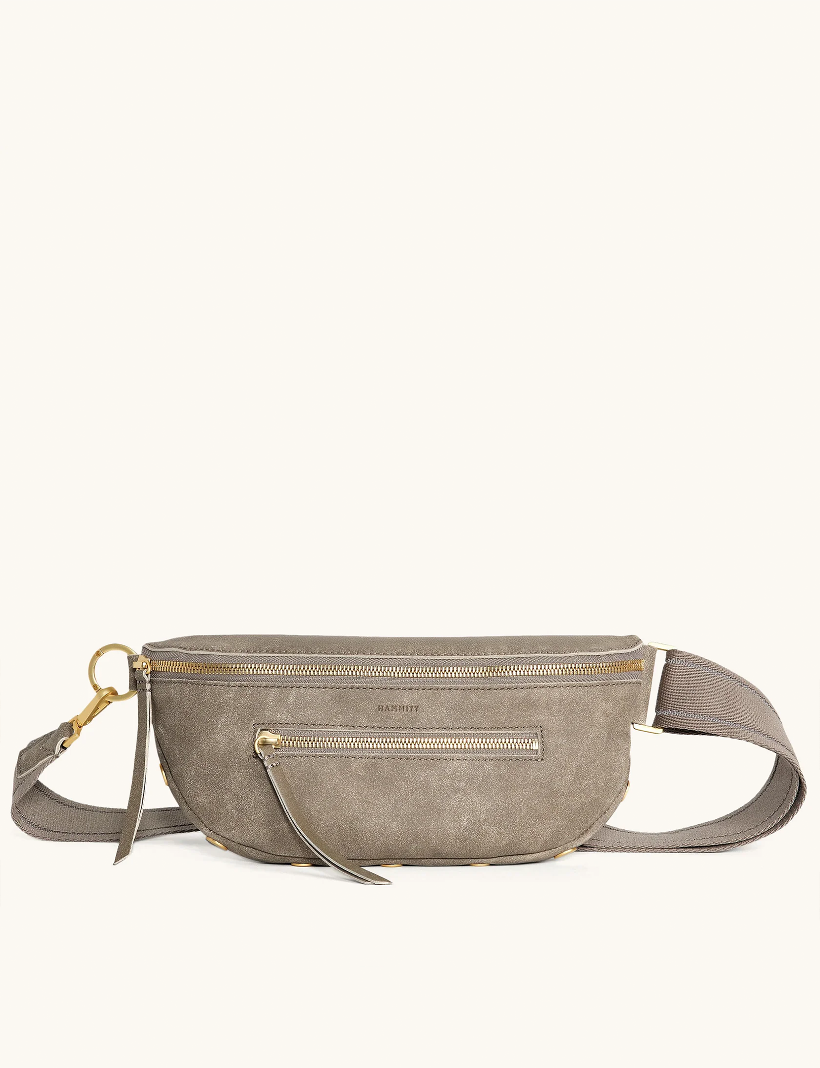 Charles Medium Crossbody, Pewter