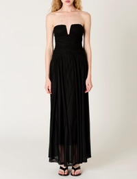 Beverly Terry Dress, Black