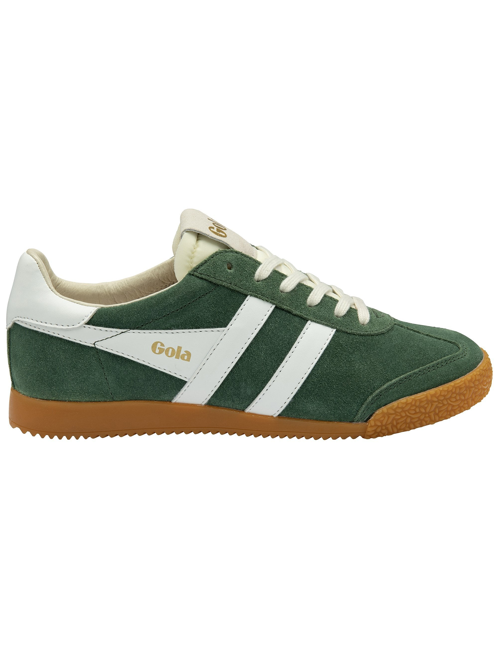 Elan Sneaker, Evergreen/White