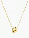 Infinity Knot Necklace, Gold