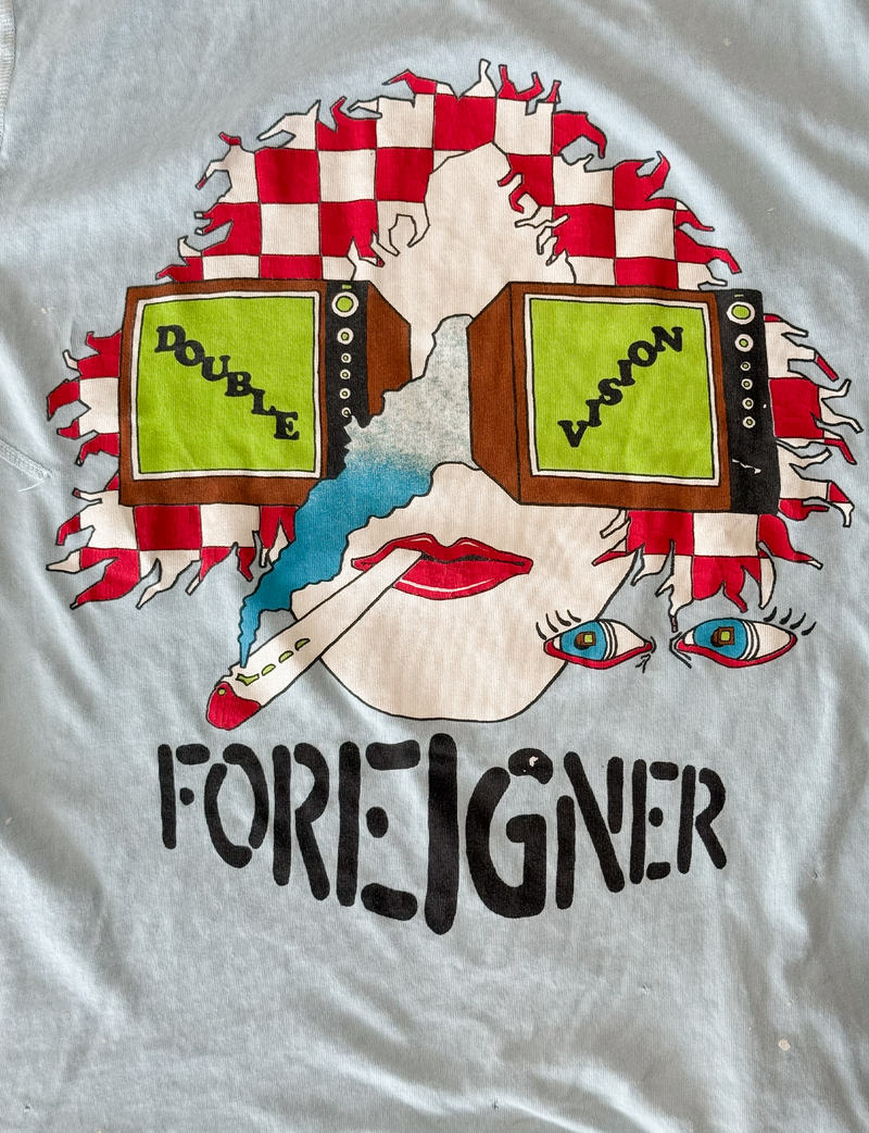 Foreigner Crew Tee, Haze