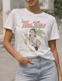 Tini Time Classic Tee, Vintage White