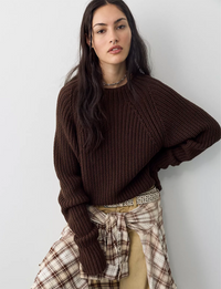 Low Tide Pullover Cardi, Chocolate