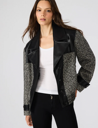 Mercedes Coat, Black