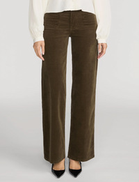 Le Slim Corduroy Modernist Palazzo, Rich Military