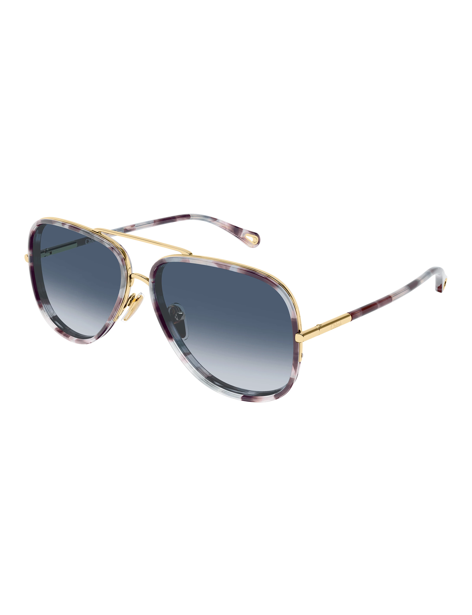 CH0382S 001 Sunglassess, Gold/Havana/Blue