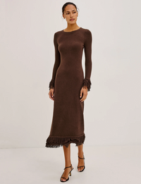 Alejandra Dress, Espresso