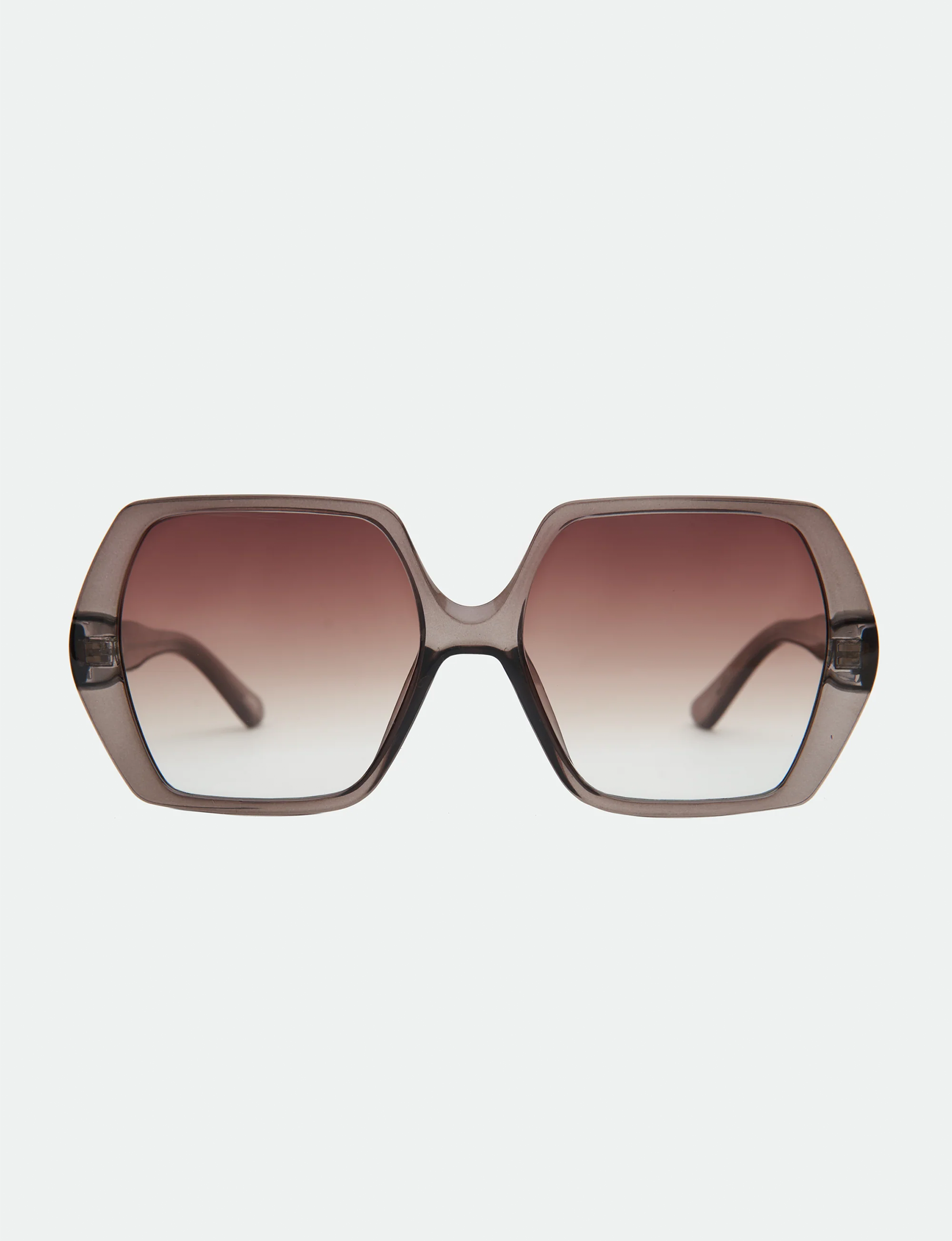 Fleur Sunglasses, Olive/Brown Fade