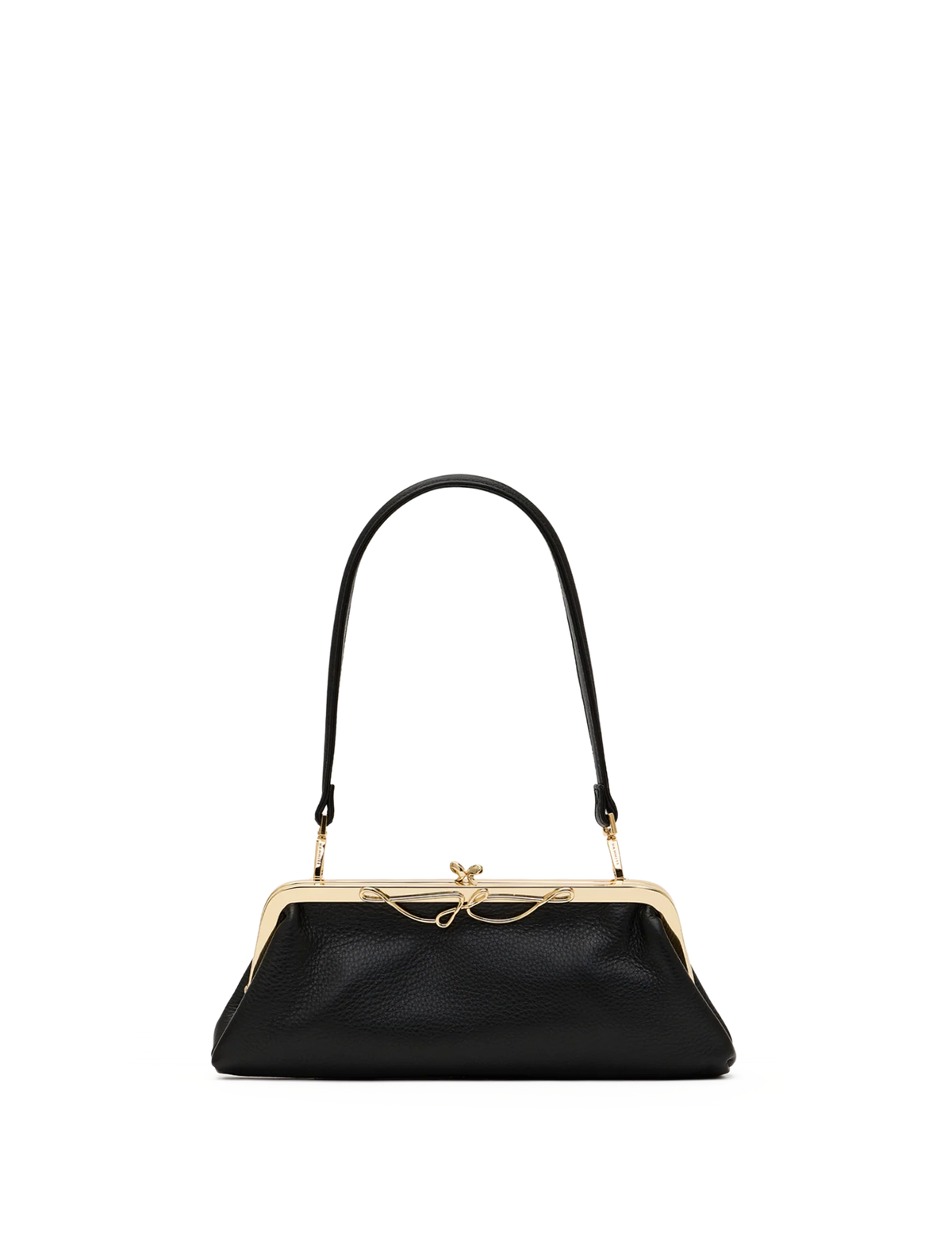 Vivienne Slim Bag, Black/Gold