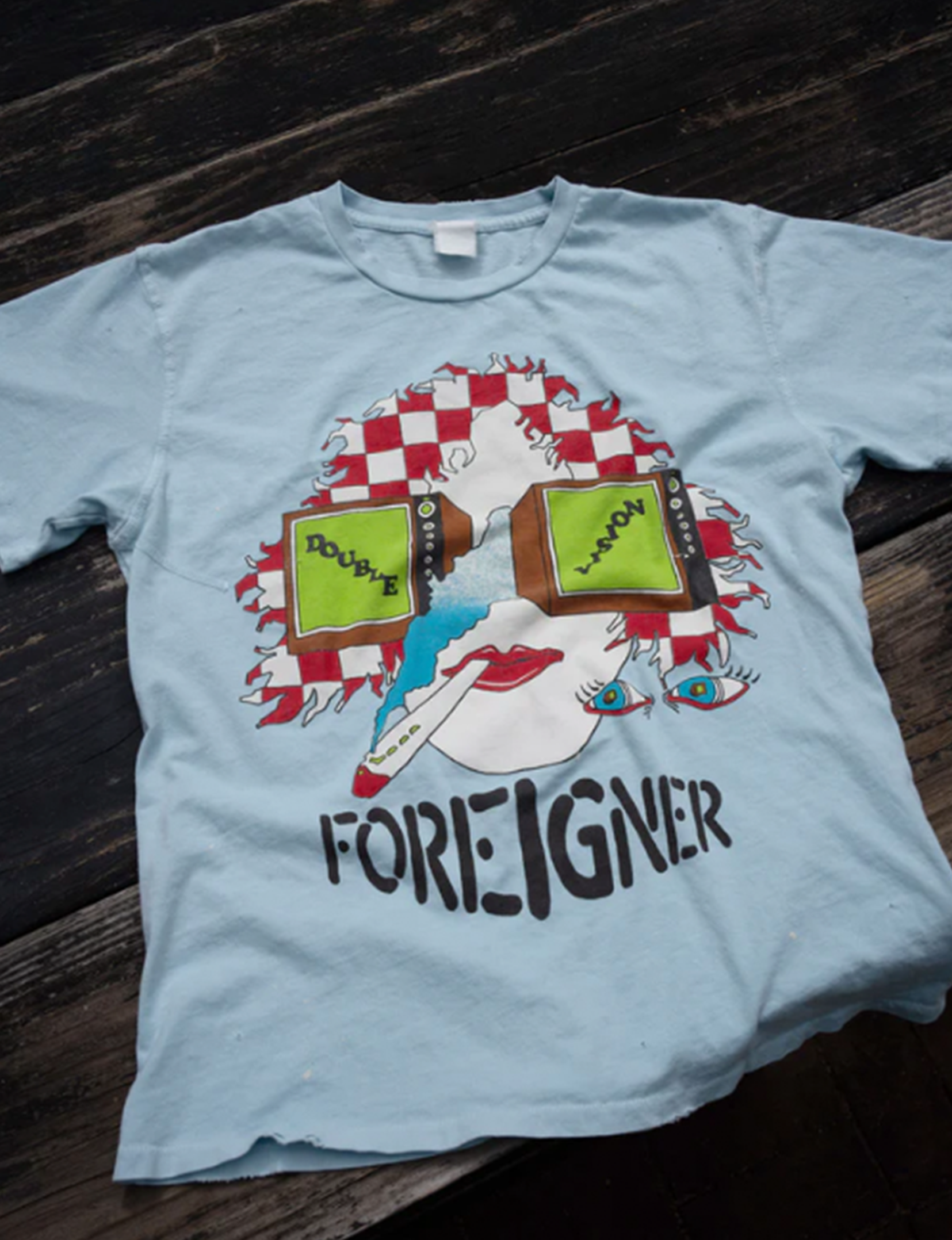 Foreigner Crew Tee, Haze