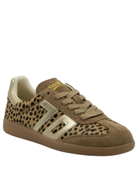 Cloud W26 Sneakers, Leopard/Gold