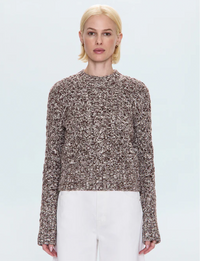 Quinn Sweater, Chocolate Marl