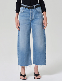 Ayla Raw Hem Crop, Honour