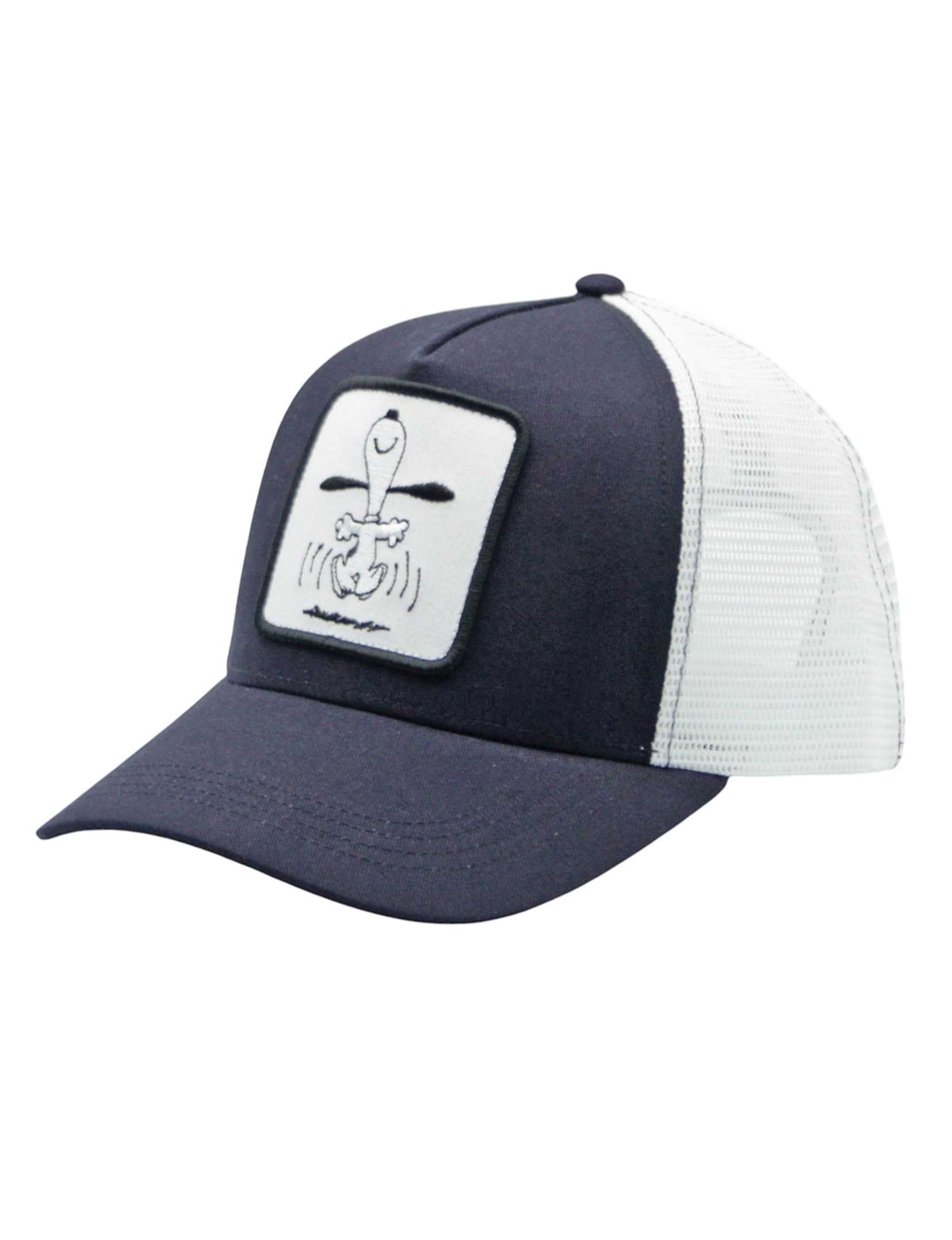 Peanuts Mesh Trucker Hat, Snoopy Jiggy