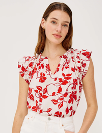 Allea Top, Red Jasmine