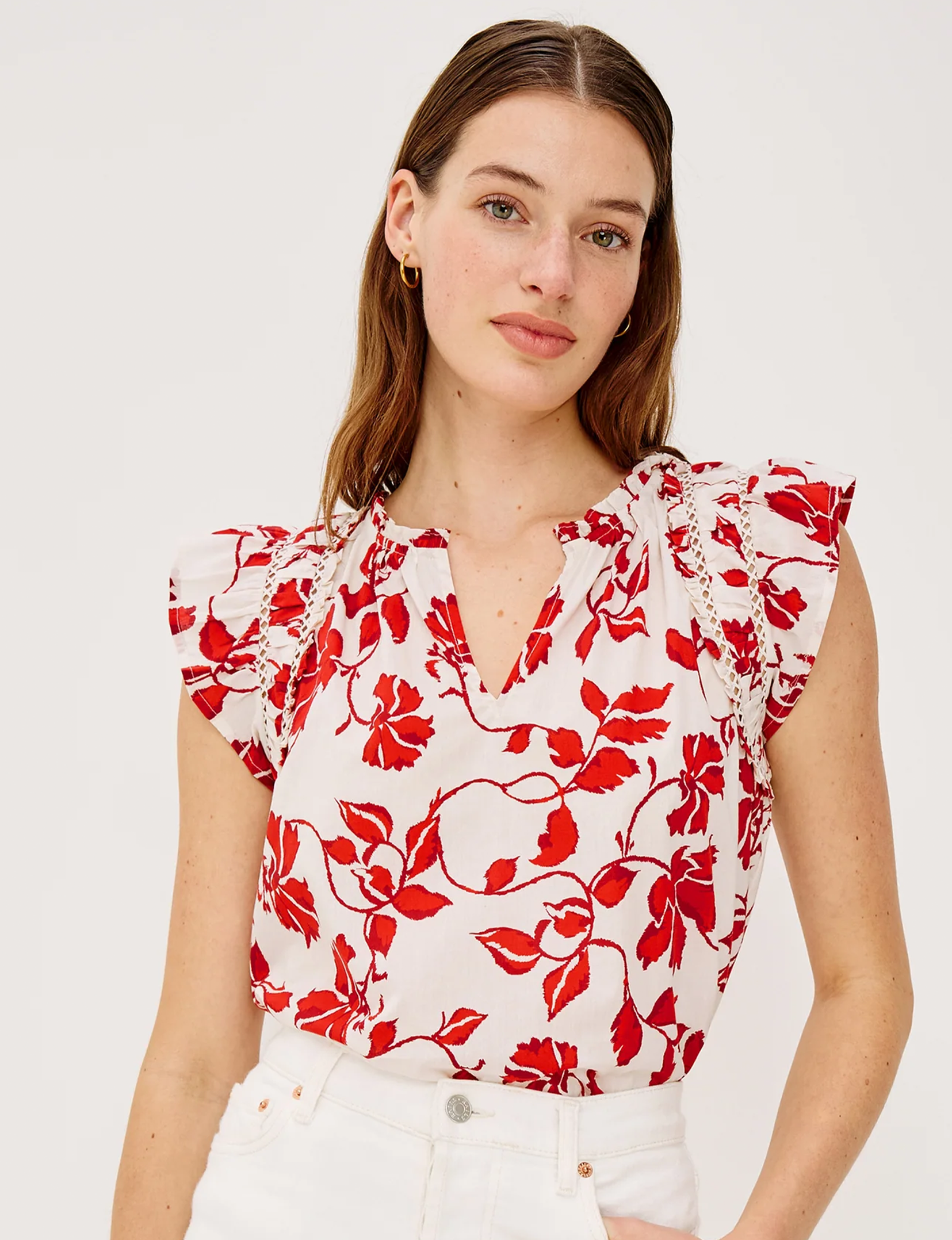 Allea Top, Red Jasmine