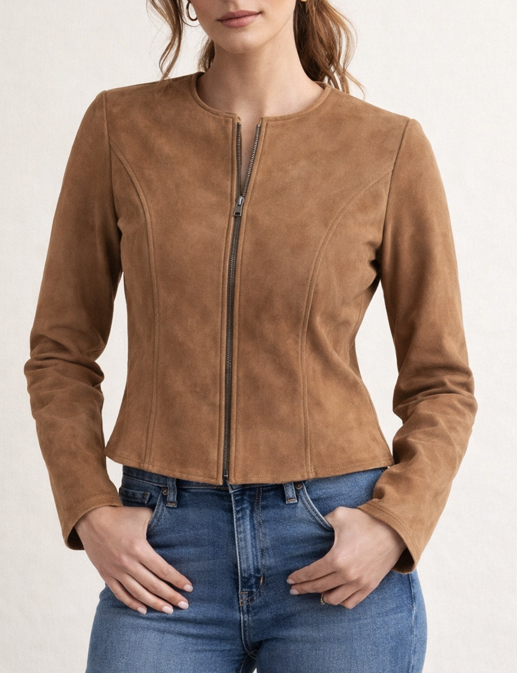 Quynn Jacket, Dark Camel
