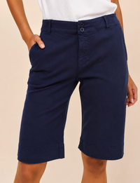 Saige Bermuda Shorts, Nautical Night