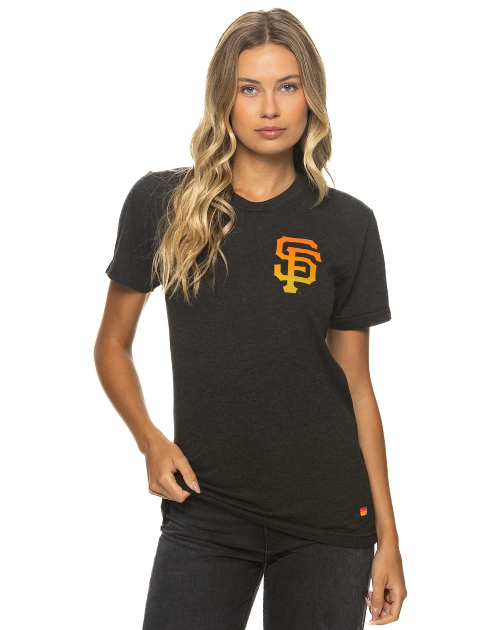 SF Giants Unisex Crew T-Shirt, Black