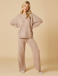 Marshmallow Reverse Seam Bracelet Lounge Set, Coco