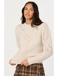 Pelloni Sweater, Oatmeal