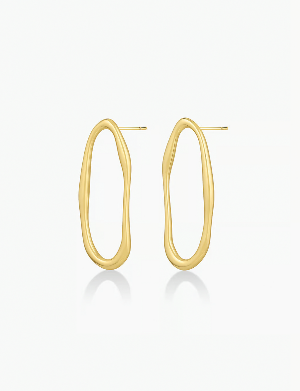 Jagger Studs, Gold Plated