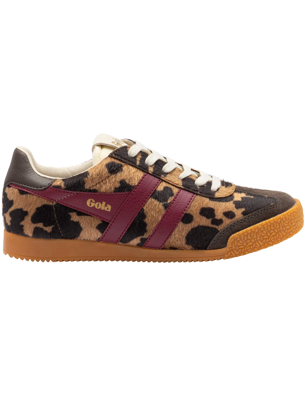 Elan Savanna Sneaker, Tan Cow/Cerise/Mocha