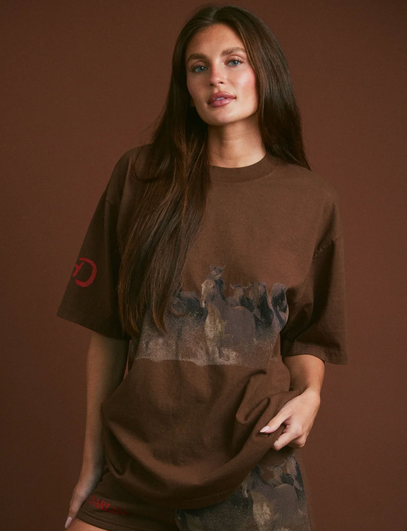 Wild Horse Tee, Tobacco