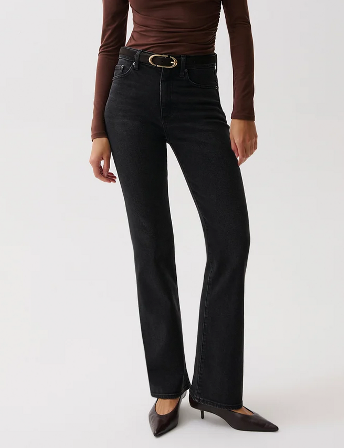 Evie High Rise Slim Boot, Jetset