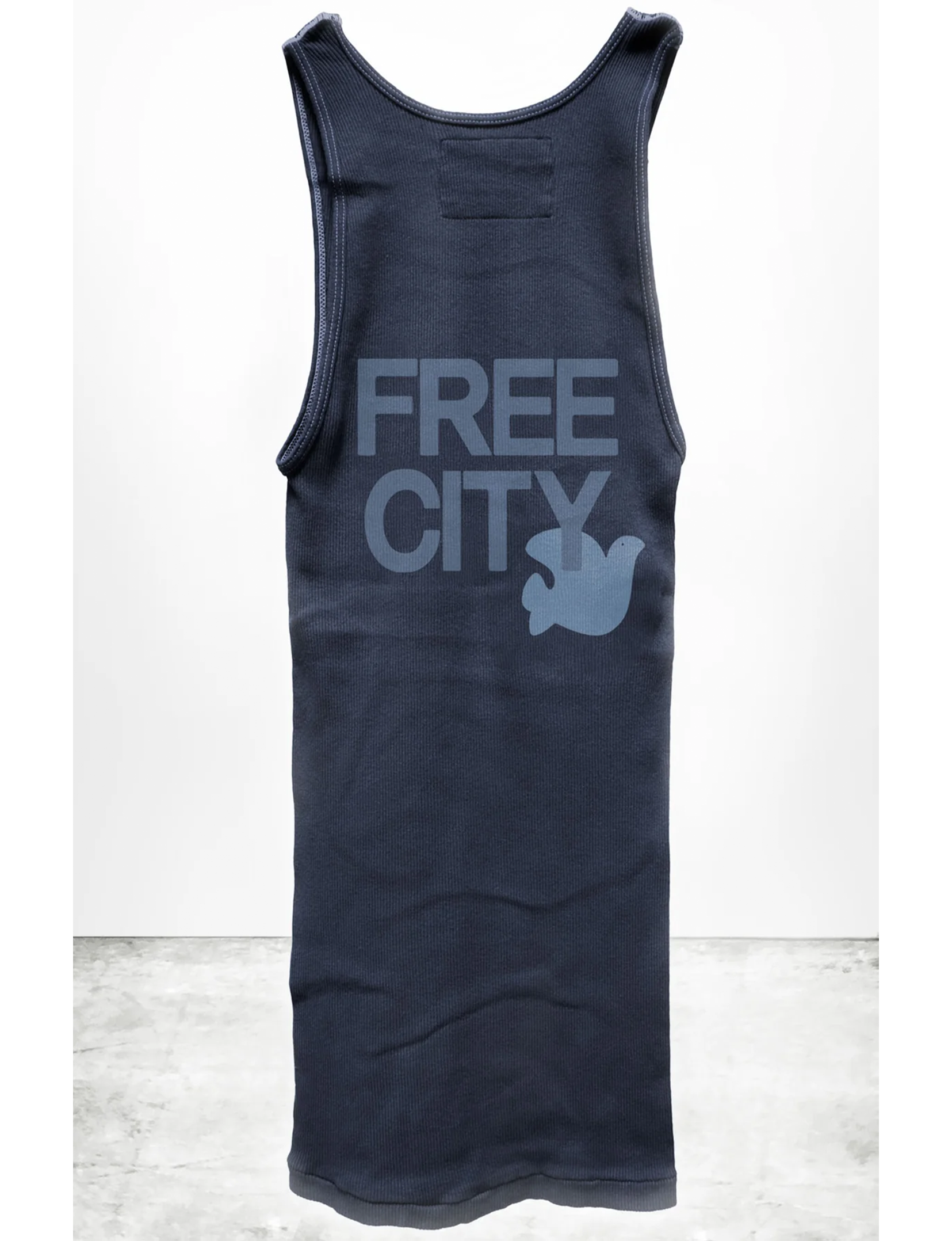 RTU Super-Vintage Tank, Moonshrooms Blue