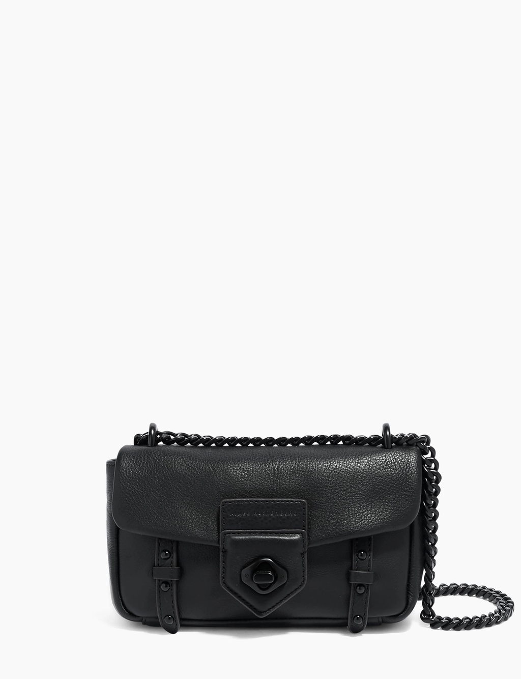Chain Reaction Mini Shoulder Bag, Black