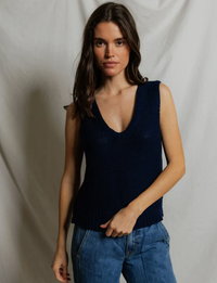 Peggy Tank Top, Navy