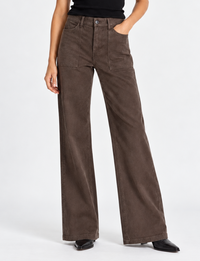 Romi Flare Pant, Brown