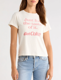 Diet Coke Classic Tee, Vintage White