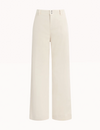 Saige Wide Leg Crop Pant, Seashell Grey