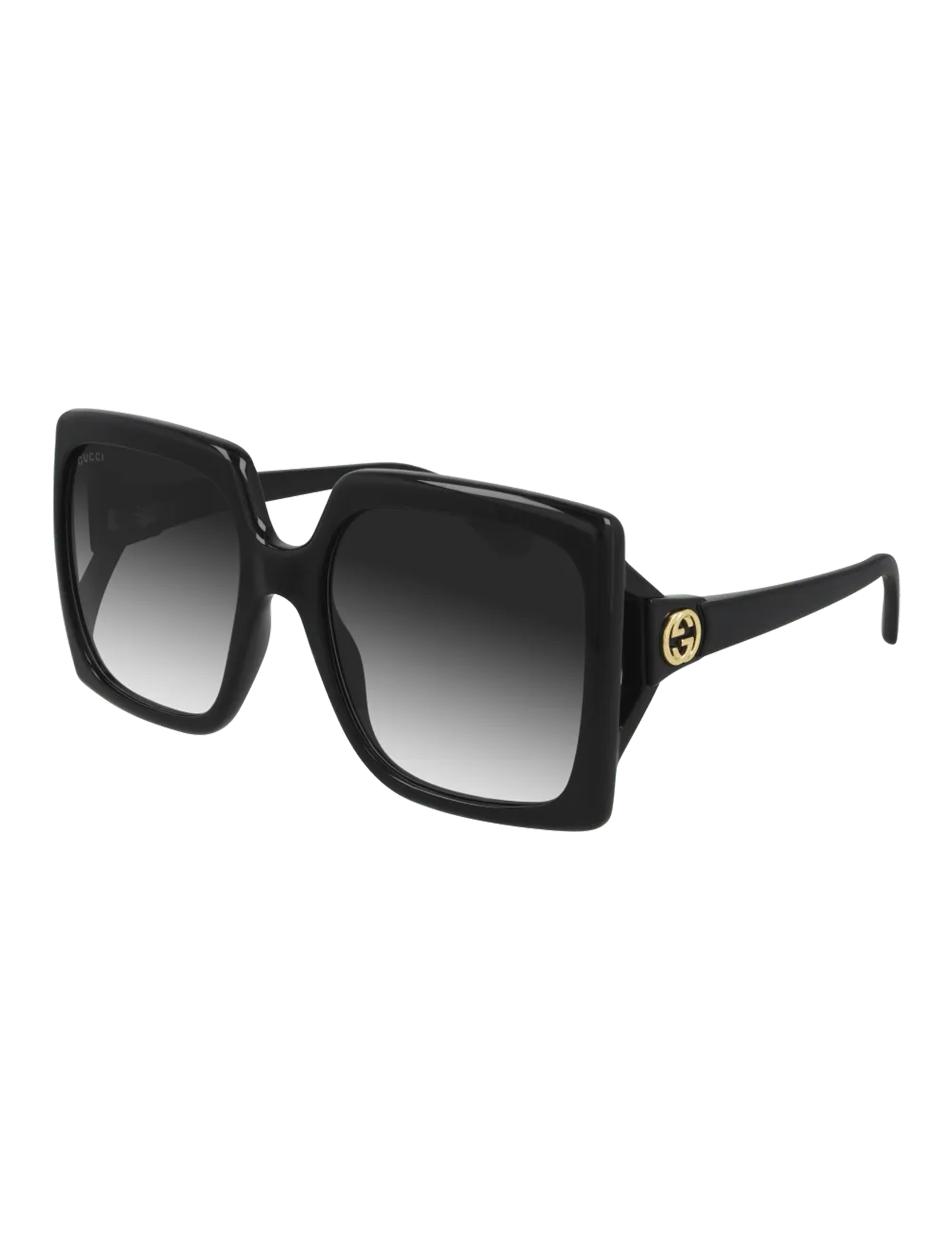 GG0876S-001 Sunglasses, Black/Grey