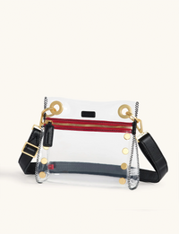 Tony Small Crossbody, Clear