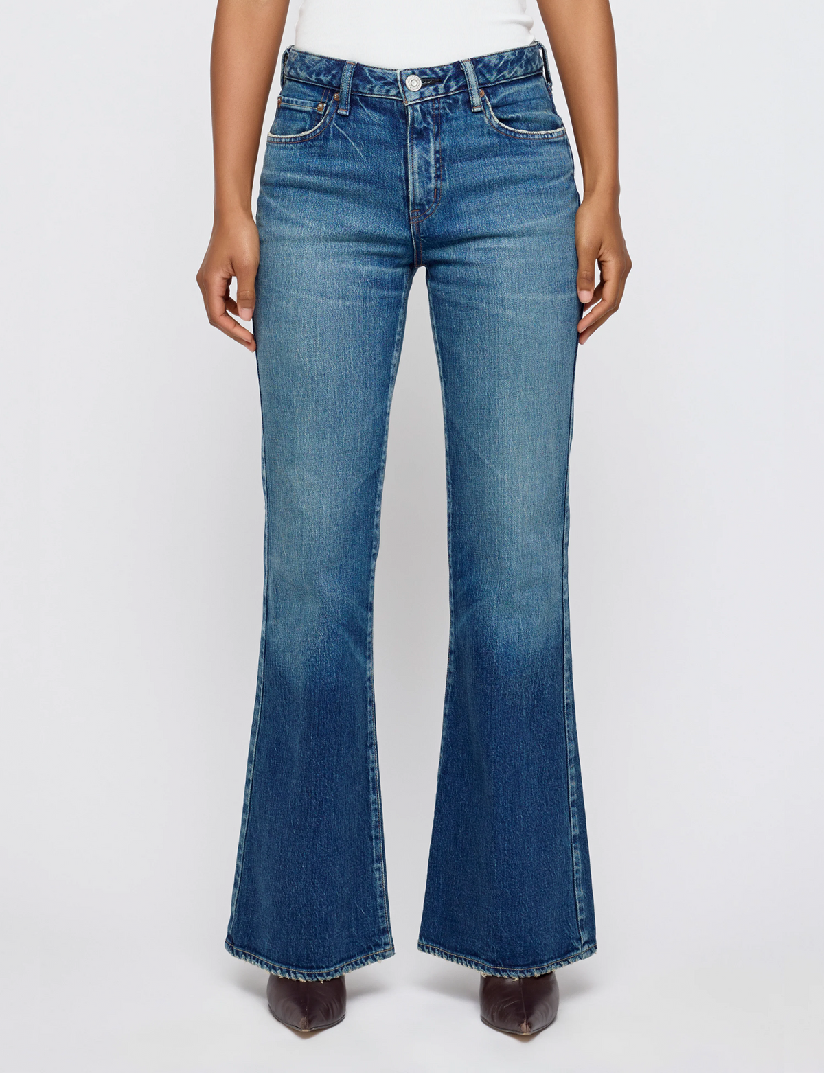 Attleboro 70's Flare, Dark Blue